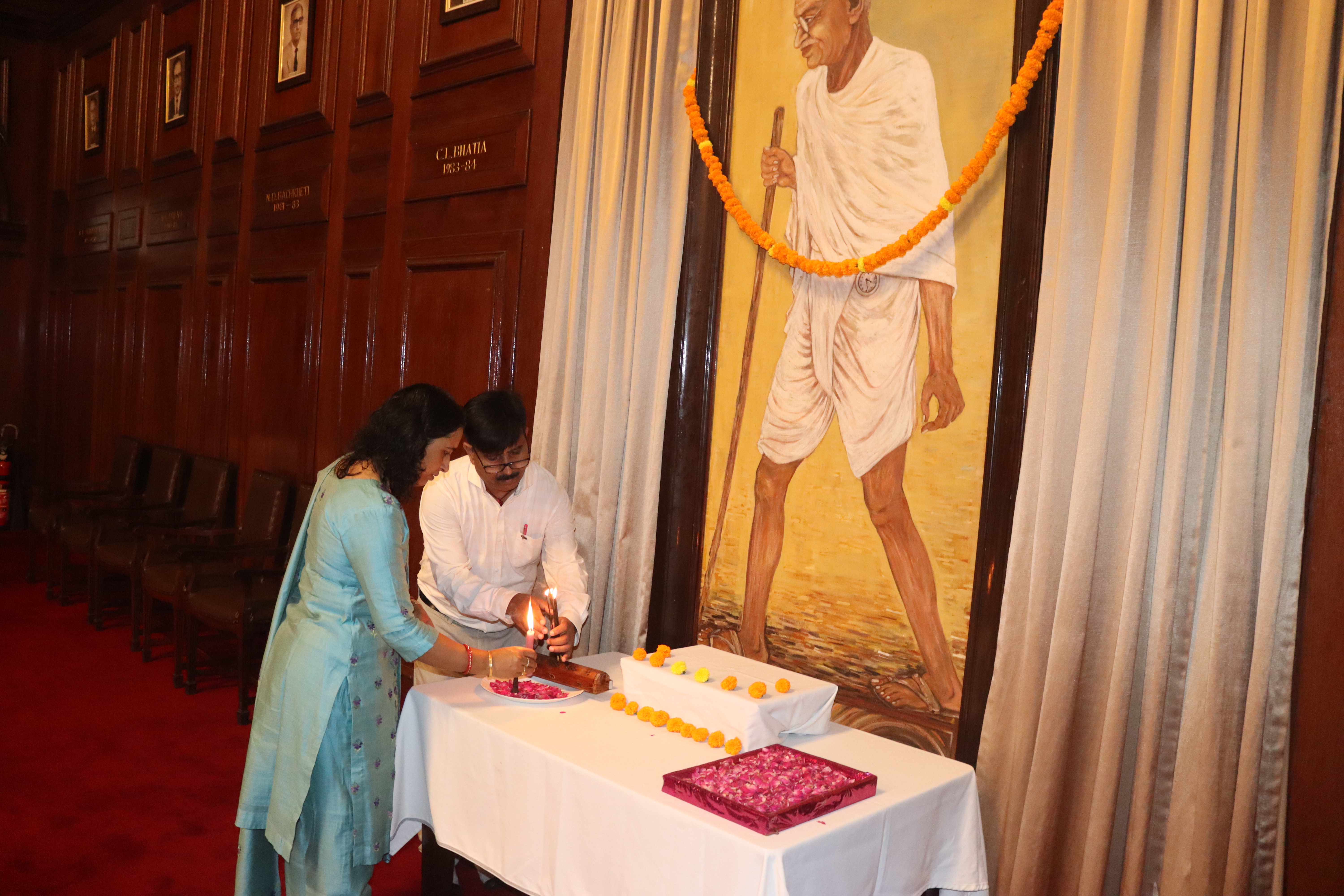 02 अक्टूबर, 2025 को राष्ट्रपिता महात्मा गांधी जी की 156वीं जयन्ती मनाई गई।