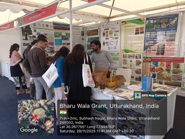 EIACP RP FRI Dehradun continued its participation on Day 2 of the World Summit on Disaster Management 2025 and the 20th Uttarakhand State Science & Technology Conference